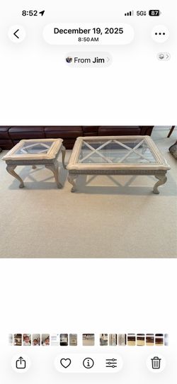 Coffee table set