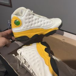 Air Jordan 13 Retro GS Del Sol Yellow/White Youth