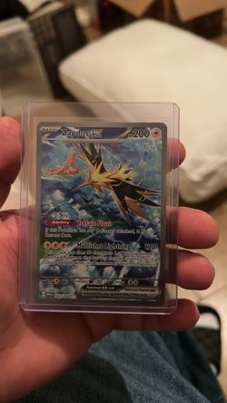 Zapdos ex Pokémon Card 202/165