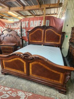 Recamara King Con Colchones 