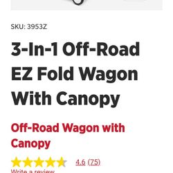 Tailgater Wagon With Canopy 