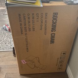 Rocking chair Brand New Unopened
