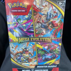 Mega Evolutions Booster Bundle Brand New Sealed