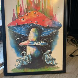 Mushroom Picture Frame