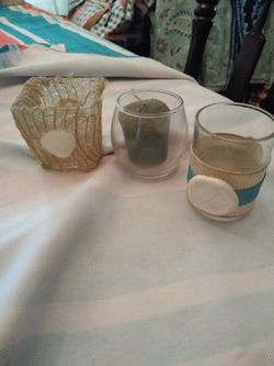 Beach themed candle holders