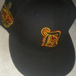 Detroit Tigers baseball team fitted hat