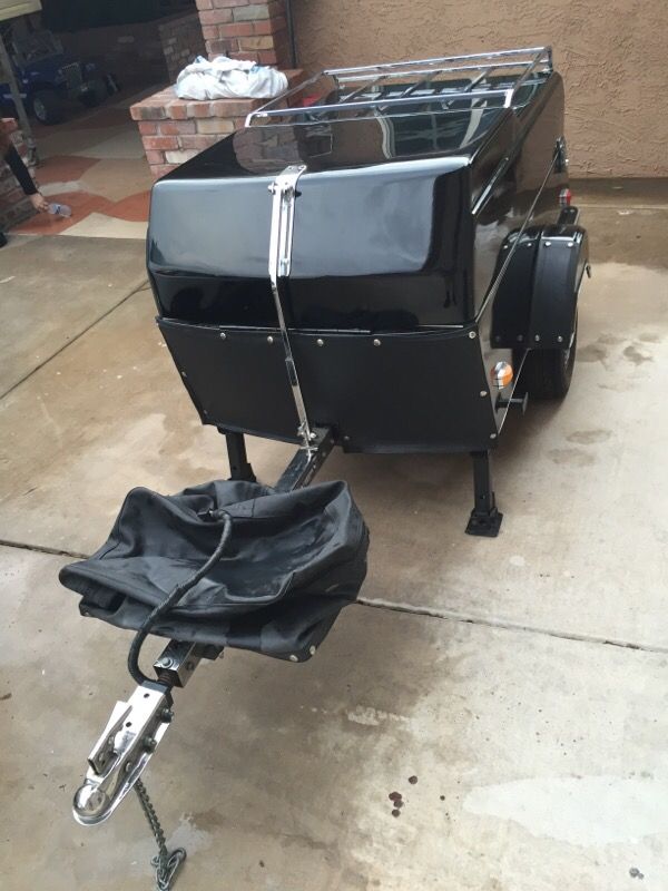2008 Tiny Mite pull behind a motorcycle or car, suv tent ...