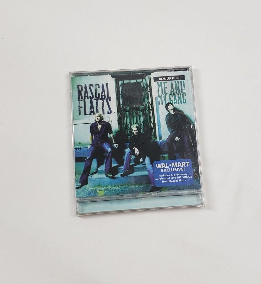Audio CD Rascal Flatts 'Me & My Gang' Bonus Disc Walmart Exclusive 2006 Sealed