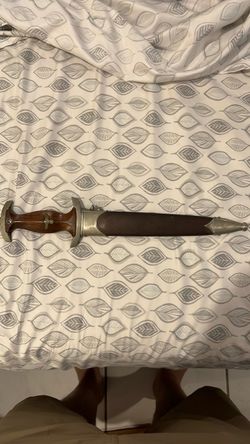 World War II SA etched German dagger haenel factory