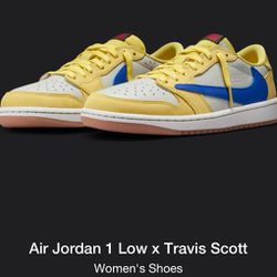 Travis Scott Air Jordan Ones For Women