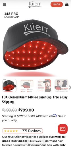 Kiier Laser Cap For Thicker Hair