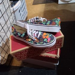 VANS AUTHENTIC (Mulit-Tropic) SIZE 7MEN/8.5WOMAN