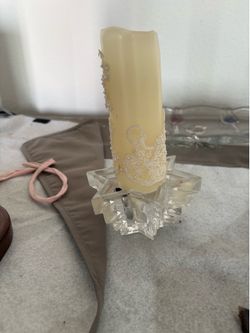 Crystal star votive