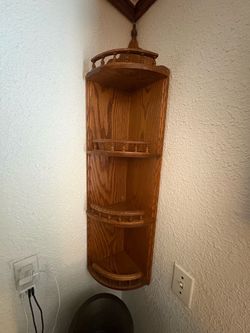 Wooden shelf