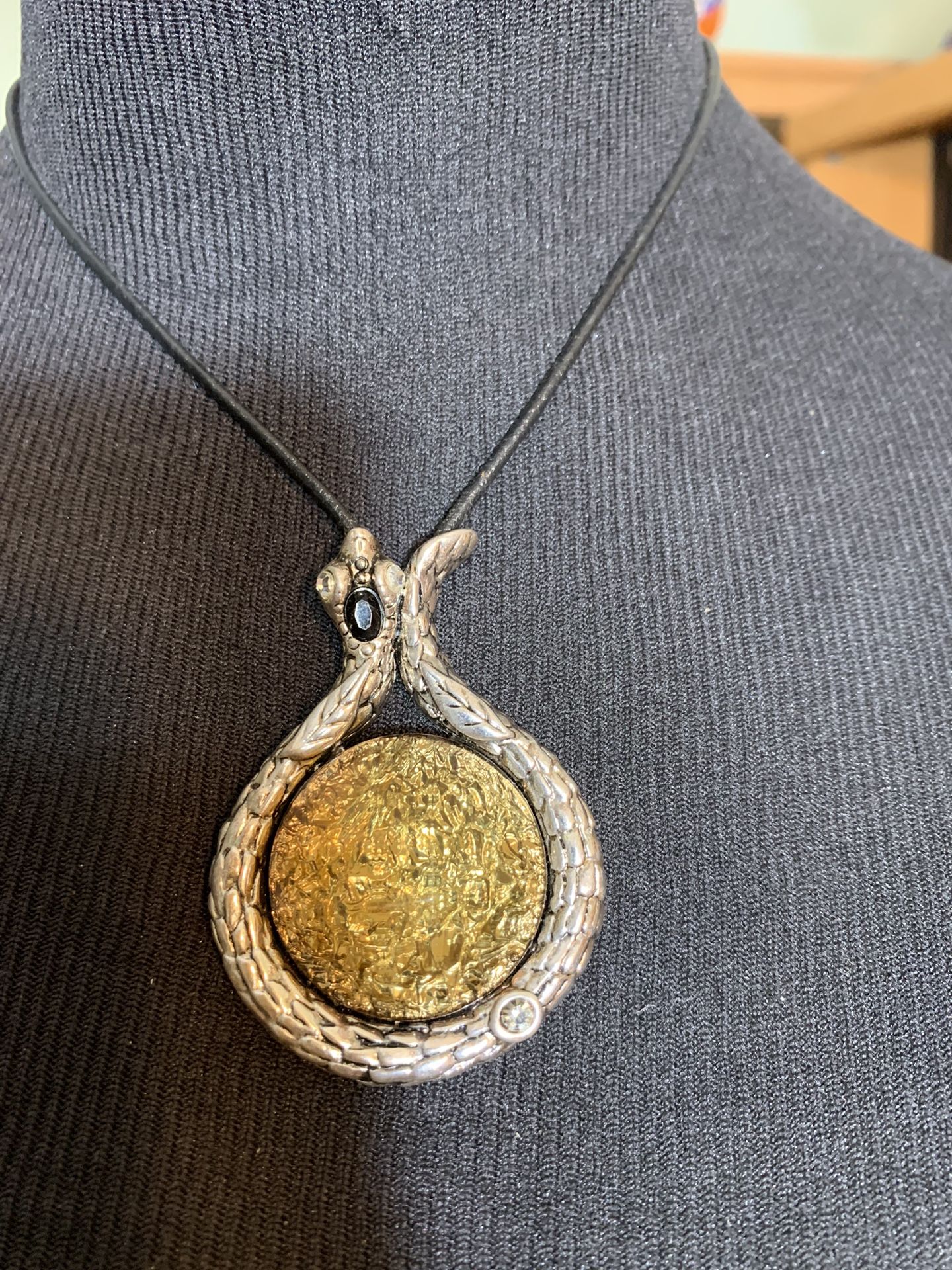 Chicos Serpent Necklace