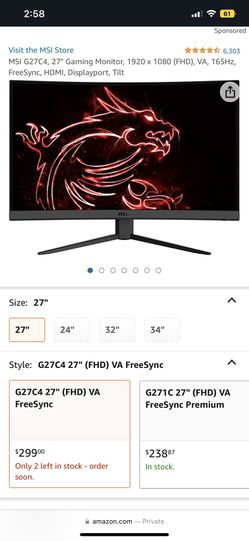 MSI g27c4