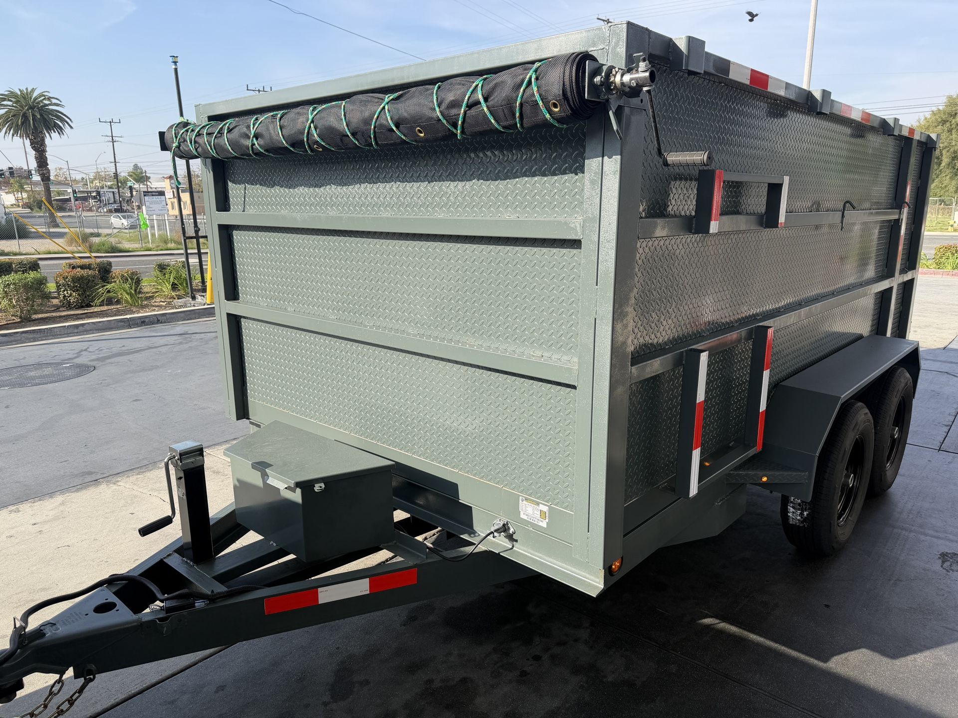 Dump Trailer Size (8x12x4) New Model 2026