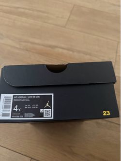 jordan, black and red, 4Y