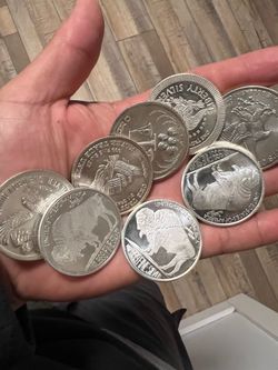 Silver coins