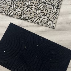 Two Door Mats 