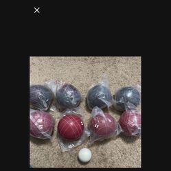 Bocci Ball Set Used But Good $10