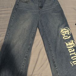 ed hardy jeans womens size 32 PLS CHECK THE SIZE!!!