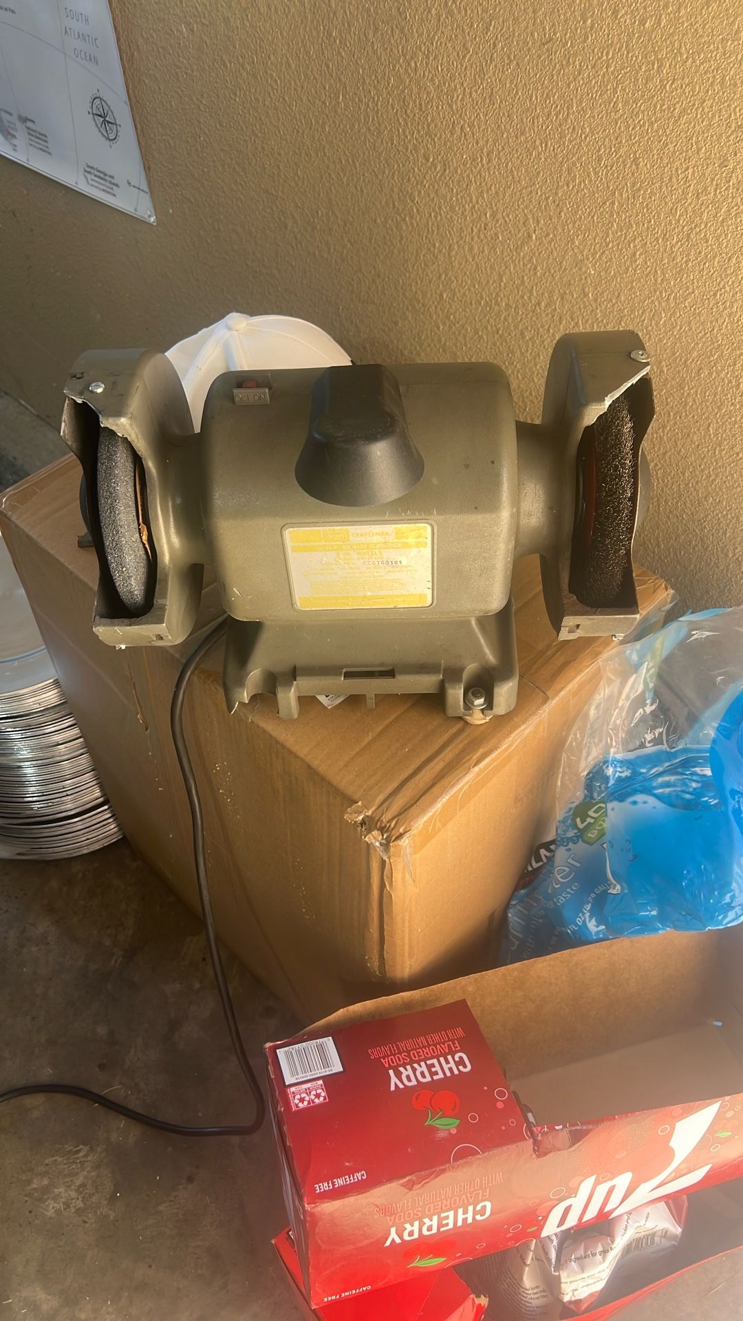 craftsman grinder/whire wheel