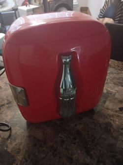 Coca-Cola Mini Fridge Cooler