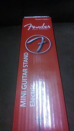 Fender mini guitar stand new