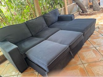 Couch Seccional bed sofa