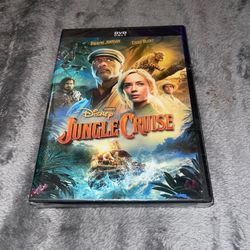 Disney Jungle Cruise DVD Dwayne Johnson-Emily Blunt-New-Sealed