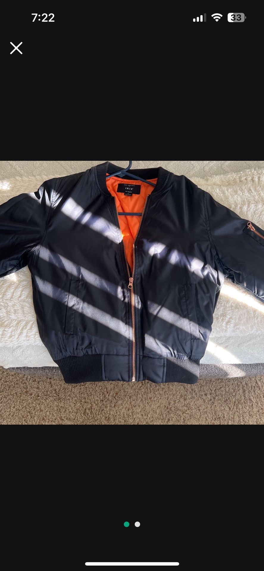 Black bomber Jacket