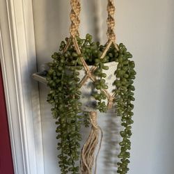 Hanging Fake Plant