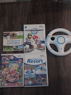 4 Nintendo Wii games $40 each