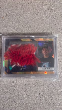 TruCreator 2020 FaZe Rug Jumbo Relic 1st Non-Sport Trading Card XLR-RUG