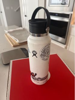 Scuffed water bottle