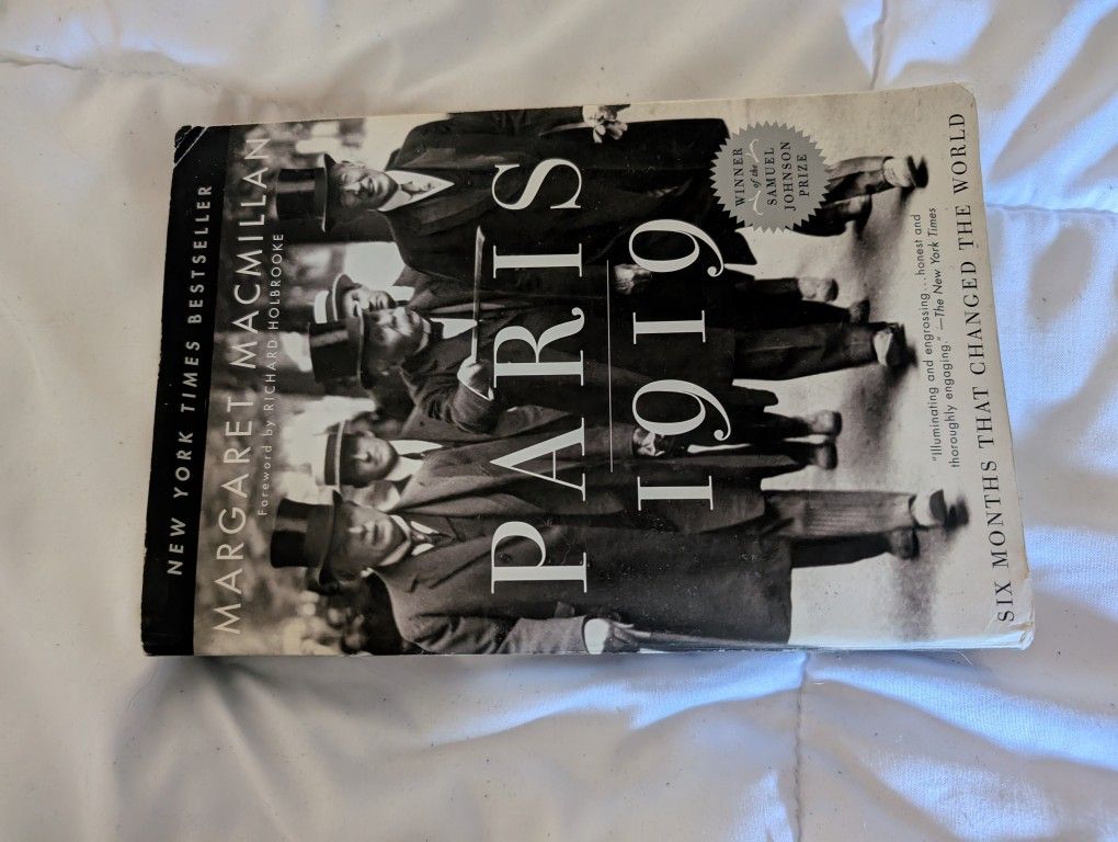 World War I Paris 1919 History Book