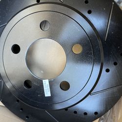 Dodge Charger Black Rotors 