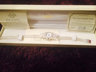 Lenox Butterfly Crystal Watch