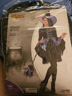 Size small witch costume