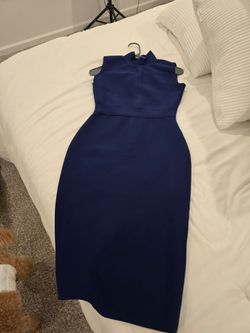 Blue navy dress
