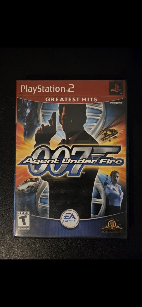 PS2 Game- 007 AGENT UNDER FIRE