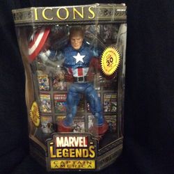 Marvel legends captain America 17"