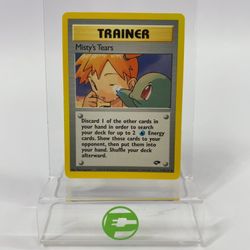 Pokémon TCG Gym Challenge Misty's Tears 118/132 Regular English