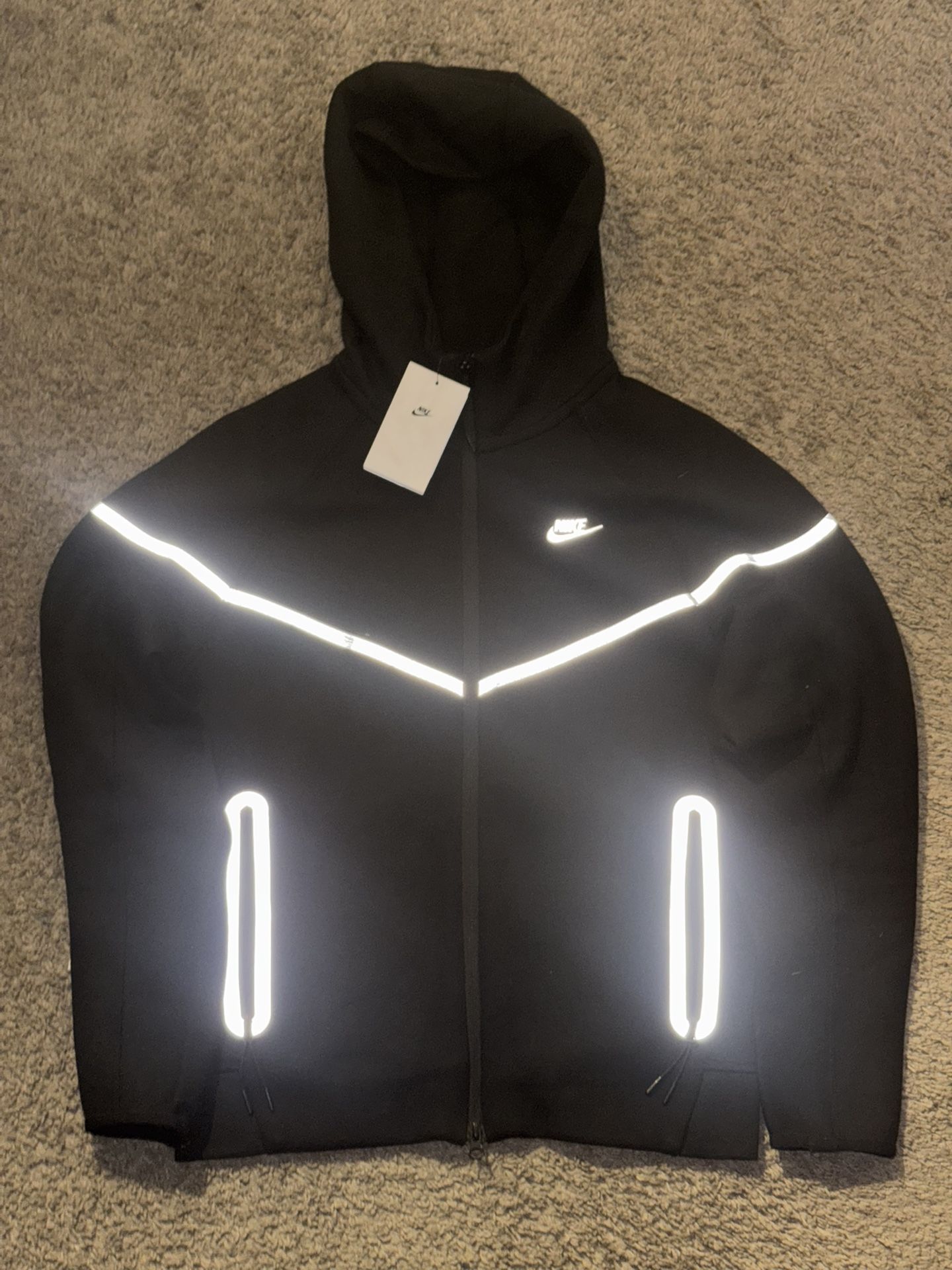 NIKE Tech Reflective Hoodie ‘Black’