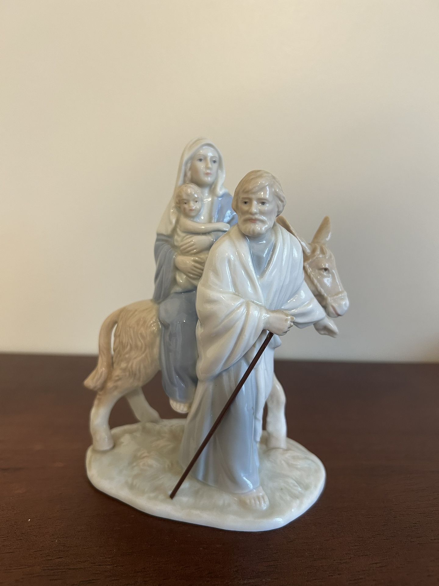 Porcelain Holy Family Figurine