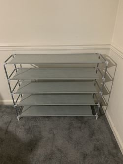 5 Tier 25 Pairs Shoe Organizer