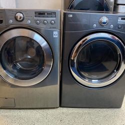 LG Washer And Gas Dryer Set For $735 