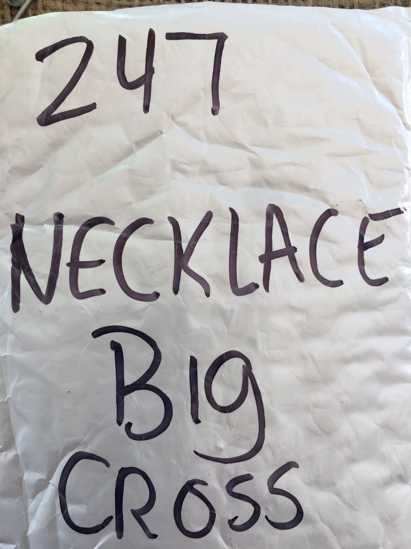 Necklace Unclaimed Internet Purchase #278