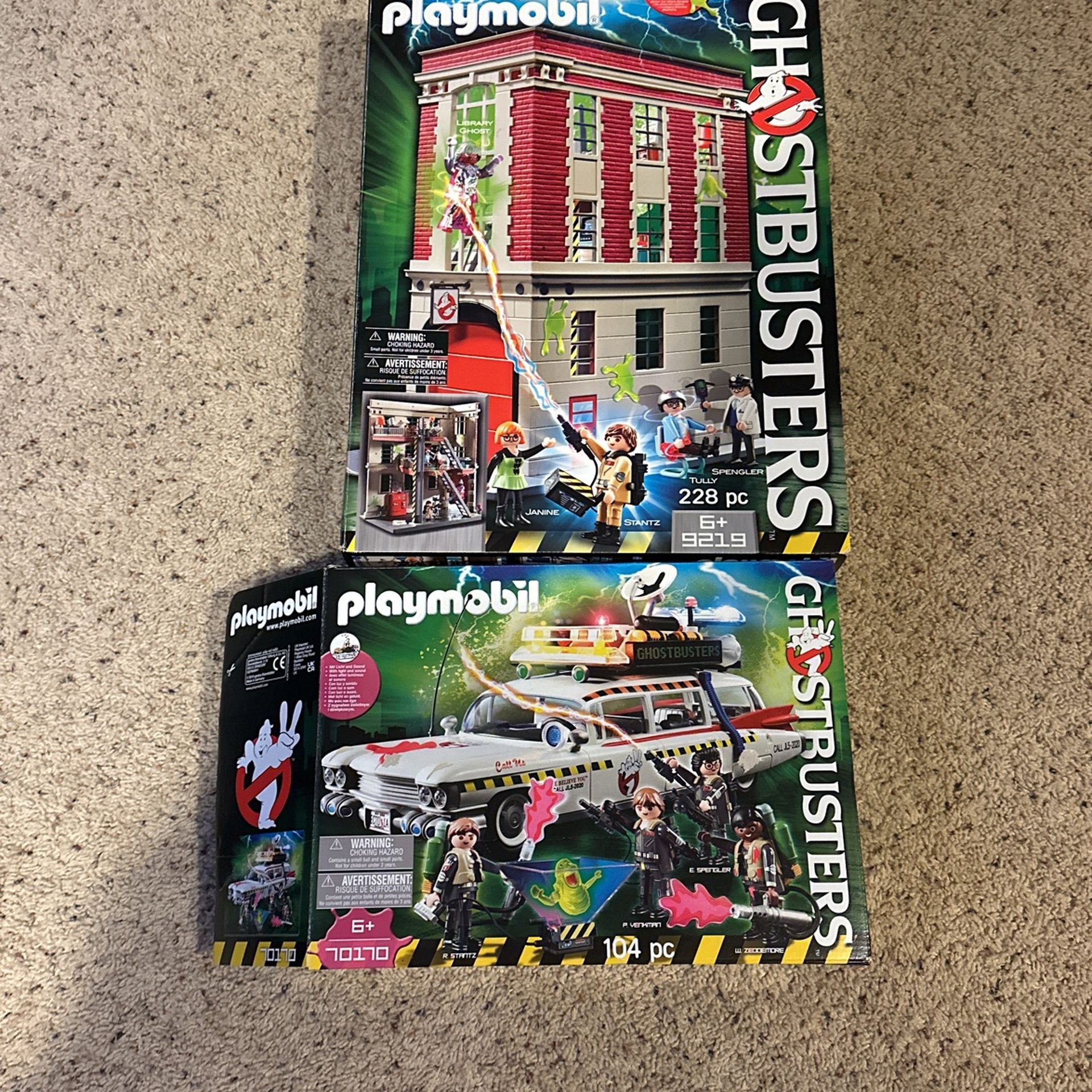 Ghostbusters Playmobil Lot